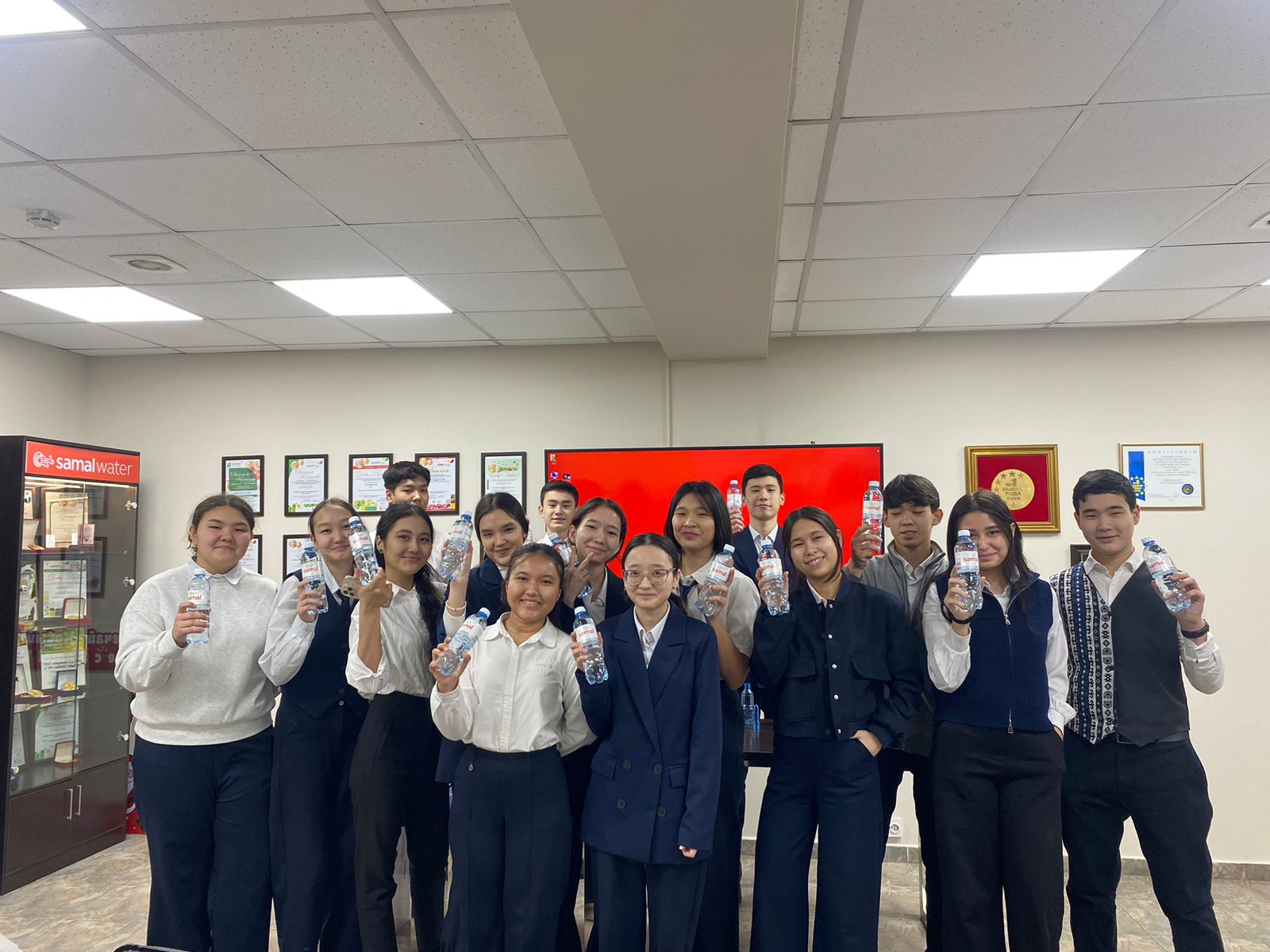 "САМАЛ су" зауытына саяхат