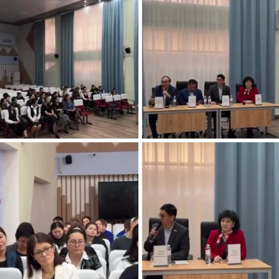 «Әділетті және Прогрессивті Қазақстанның Халықтық Конституциясы үшін» Жалпыұлттық коалициясының мүшелерімен кездесу